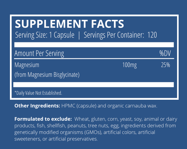 Staff: Magnesium Glycinate