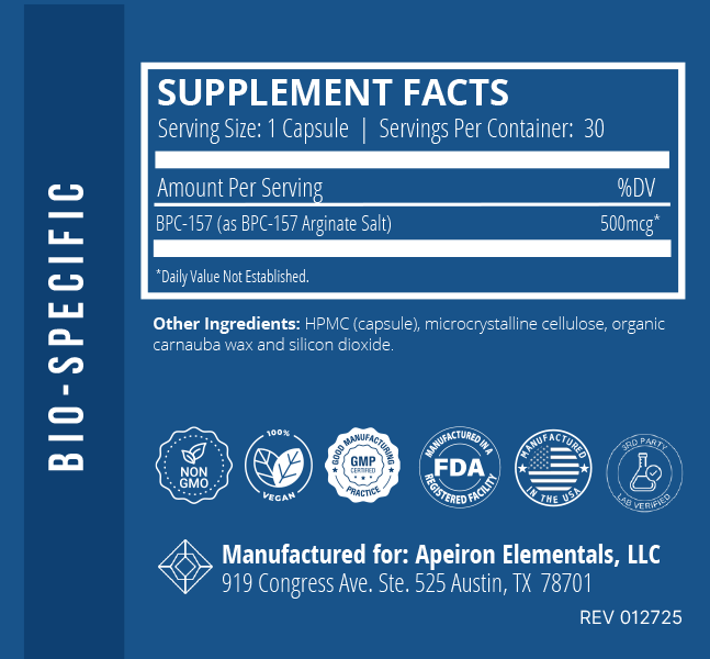 BPC-157 Capsules (500mcg)