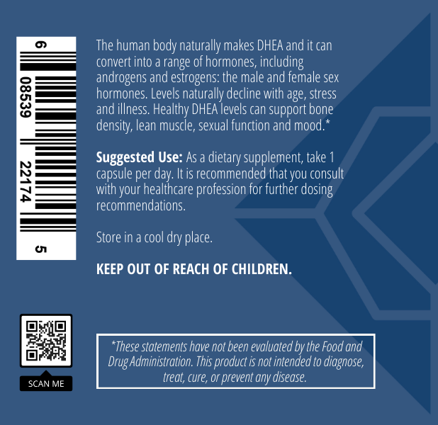 Staff: DHEA 50 mg