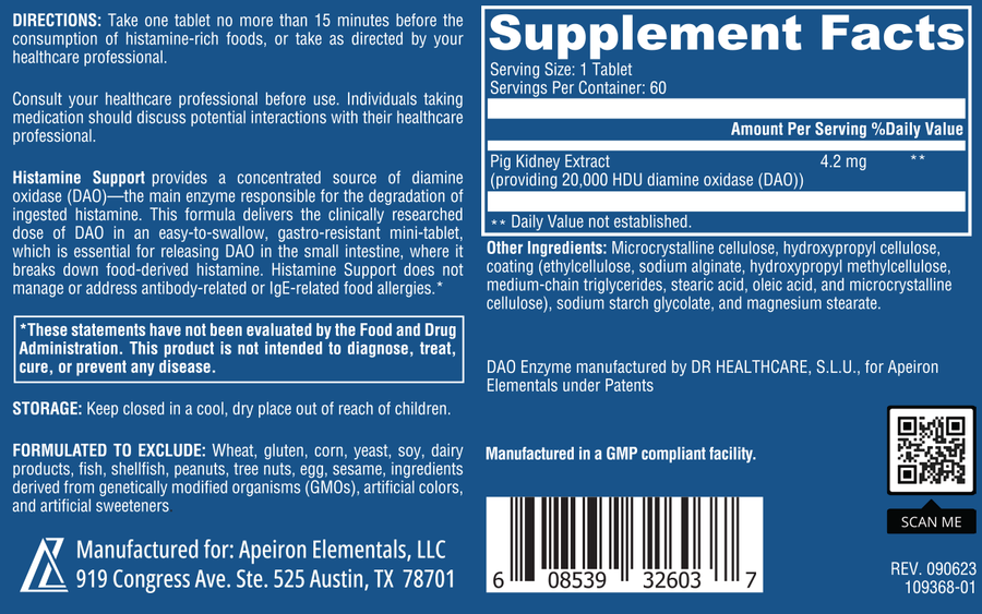 Staff: Histamine Support
