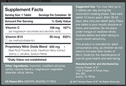 Staff: Neo40 Nitric Oxide Formula